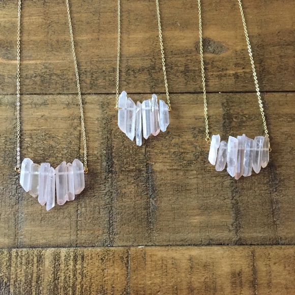 ❗️LAST❗️Peach Quartz Necklace - Picture 6 of 7